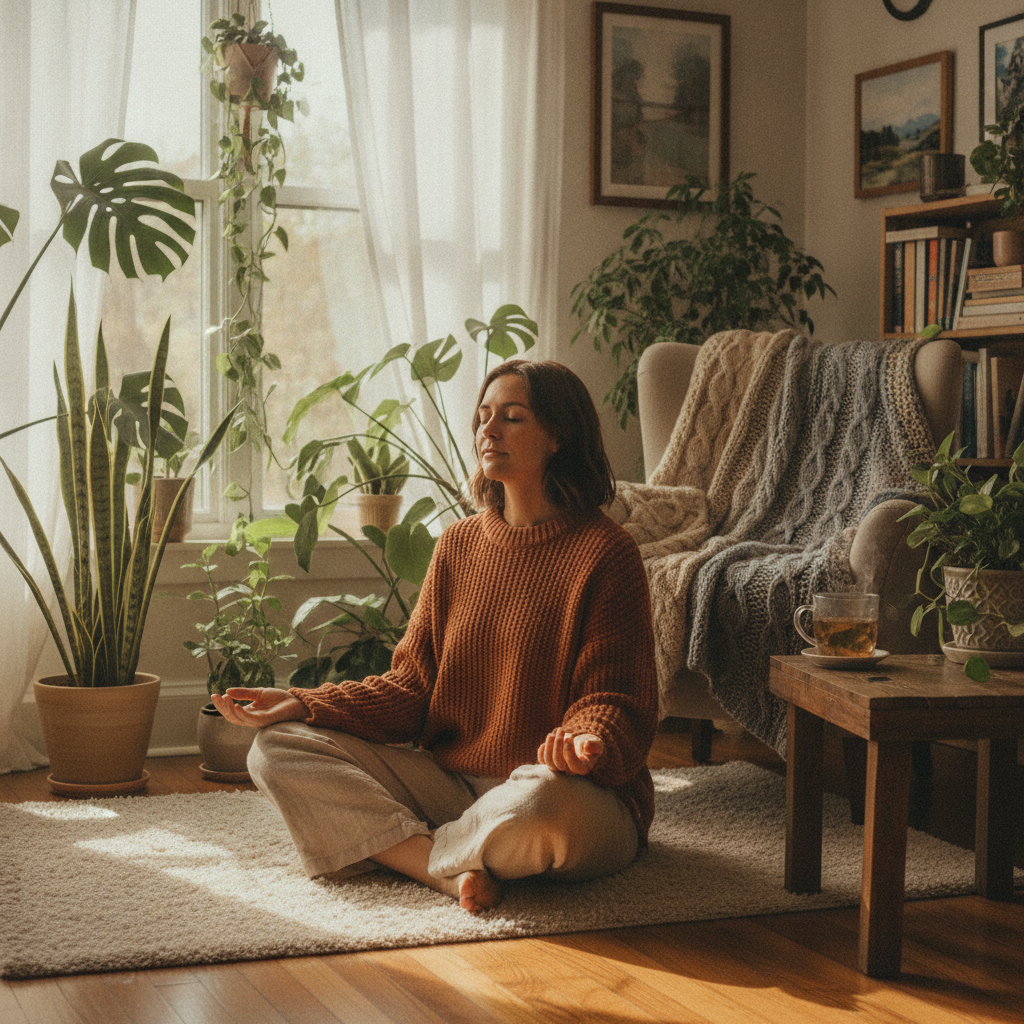 Yoga somatique pour calmer l'anxiété : revenir chez soi, dans son corps